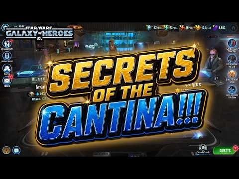 The Good, The Bad, The Ugly....AND THE HIDDEN SECRETS of the New Cantina in SWGOH!!!