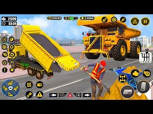 New City Road Construction Simulator game - Construction Game 2025 Android Gameplay #gameplay