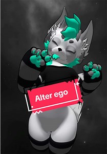 Heres a lil edit i made of my raccy doing the alter ego #furrytiktok #fluffy #edit #alterego #goober