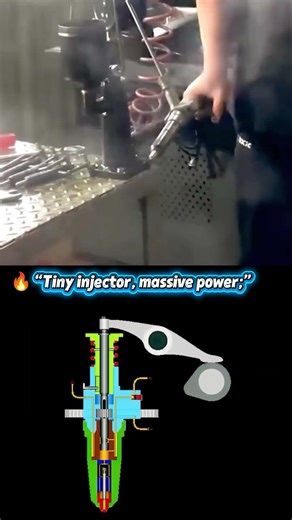 How Fuel Injector Works? 🔥 Engineering Explained # short video #viral#