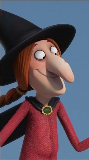 Meet the Witch and her cute assistant 🐈 | Shorts