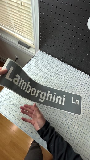 What I do with all of the messed up signs #signmaking #satisfying | Rush Decatur