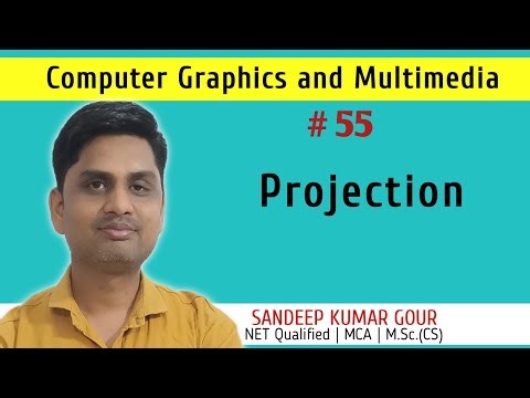 Projection in Computer Graphics | Parallel projection | Perspective Projection