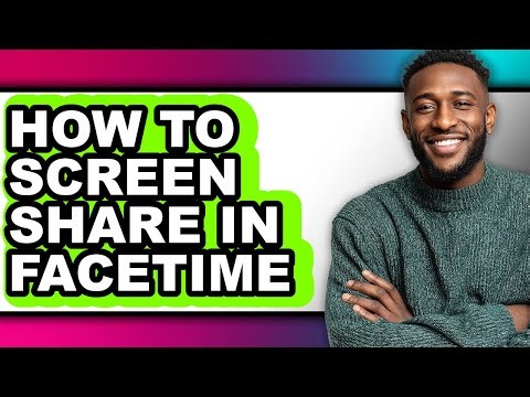 How to Screen Share in Facetime (updated)