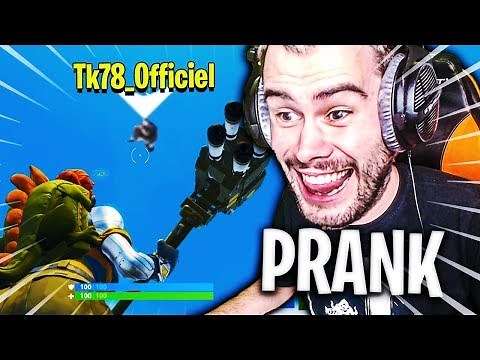 LE RETOUR DU PLUS GROS PRANK A THEKAIRI78 SUR FORTNITE BATTLE ROYALE !!!