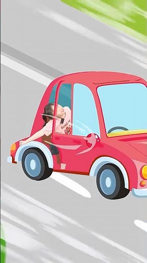 Safety Song: Mimi Opens Car Door While Moving!? - Car Safety Rules! #kids #education