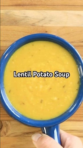 Easy Lentil Potato Soup