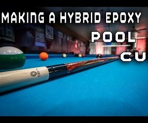 How to Make a Custom Hybrid Epoxy Pool Cue Using a Wood Lathe