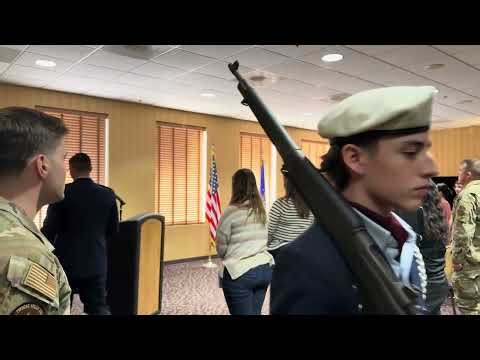 Tobiah Jones' Air Force Retirement