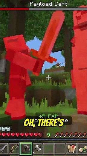 Battle Cry with my Battle Axe to these Piglins! #minecraft #steve #funny