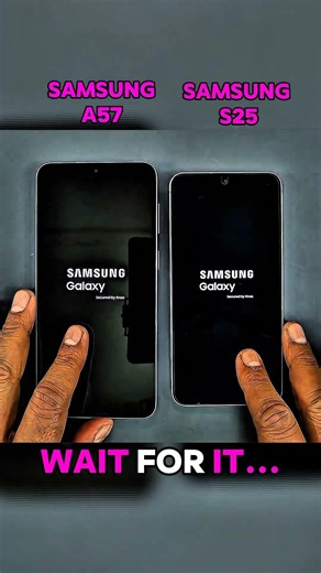 Samsung A57 vs Samsung S25 ⚡ Ultimate Boot Up Speed Test! Who Wins? 🔥