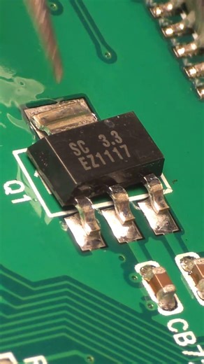 Watch this LDO Snap into Place! 🎯 Professional Soldering