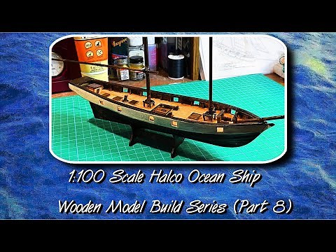 Wooden ship model build 1:100 Scale Part-8 (Painting The Hull)