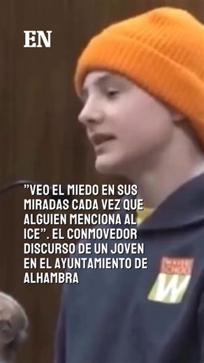 Nacional Cuenta Alterna on Instagram: "#3Feb | Un adolescente tomó la palabra en el Ayuntamiento de Minneapolis y expresó su enojo por el miedo que viven sus compañeros mexicanos, latinos y asiáticos ante las acciones del ICE (Servicio de Inmigración y Control de Aduanas) en EE UU. “La gente está siendo secuestrada, hay personas atropelladas durante las protestas y niños que se esconden”, denunció ante las autoridades. Denunció que como estudiante de 16 años no debería vivir con temor a que sus 