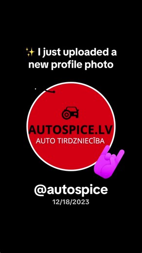 autospice auto tirdzniecība (@autospicemarupe)’s videos with Originalton - ᥫ᭡