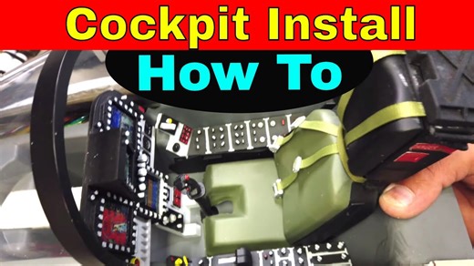 Cockpit Install How-To Skymaster F-18 Build