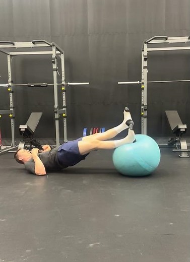 Gym Ball Hamstring Tantrums
