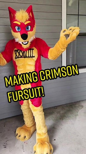 Creating a Muscular Fursuit of Crimson