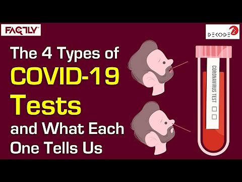 The 4 Types of COVID-19 Tests and What Each One Tells Us || Decode || Factly