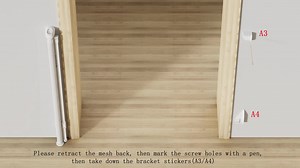 "Quick Guide: Installing a Retractable Baby Gate" "Hi everyone!...