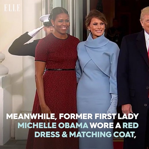 Here's a look at every fashion moment from the Inauguration. (Click for the meaning and significance of Melania Trump's look: http://bit.ly/2jJkdw9 ) | ELLE Magazine (US)
