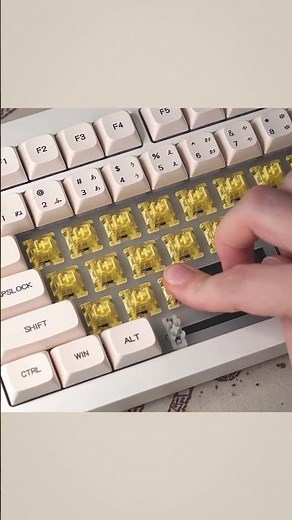 Akko Cream Yellow vs. Cream Yellow Pro Typing Comparison