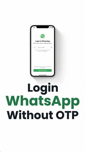 How To Login WhatsApp Without OTP | How To Login WhatsApp Without Verification Code