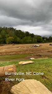 Cane river park in Burnsville, NC. This is just what Blake was able to get to. #burnsvillenc #helpburnsville #HurricaneHelene | Mountain High Cabin