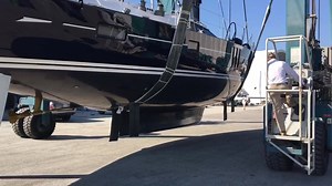 Like Henry Ford said “Any customer can have a car (boat) painted any color that he wants, so long as it is black.” Another Black Widow bottom hitting the water. Look at that finish!!! Black Widow is the slickest, fastest, ultrasmooth burnishable racing finish available. Its powerful dual-biocides provide multiseason protection in all waters. | Pettit Marine Paint