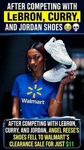 Angel Reese Shoes for JUST $11?! 😳 Walmart Clearance Story Goes Viral! #angel #shorts #viral #usa