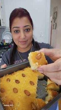 Kya Aapne Iska Naam Pehle Suna Hai 🤔 ( Basbhusa Recipe ) #shorts #viralshorts #recipe #food #america