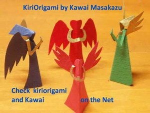 Halo Angel of KiriOrigami paper craft