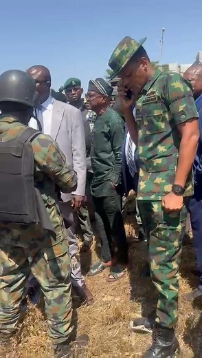 WATCH More Video: Soldiers Clash With FCT Minister Wike, FCTA Officials, Block Them From Accessing Land In Abuja | The Newspeddlers