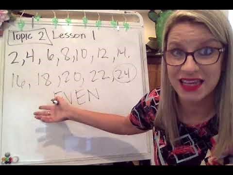EnVision Math Gr 2 Topic 2 Lesson 1 Even and Odd Numbers