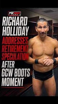 Richard Holliday Addresses Retirement Speculation After GCW Boots Moment