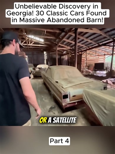 Unbelievable Discovery in Georgia! 30 Classic Cars Found in Massive Abandoned Barn! (Part 4) Source: YT Backyard Barn Finds #barnfindhunter #barnfinds #abandonedcar #fblifestyle | itscolleenmatti