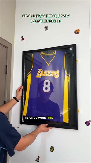 Showcase Your Jersey with a Display Frame
