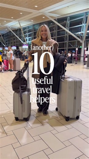 Styling You® | Nikki Parkinson on Instagram: "✈️ This is Part 3 in a series I started two years ago on my blog because I love anything and everything that makes my packing and travel life easier. Comment HELPERS and I’ll DM you a link to this latest round-up blog post of travel helpers from my most recent trip. I’d love to know if you’ve tried any of these? Or if you have a travel helper we should all hear about?"