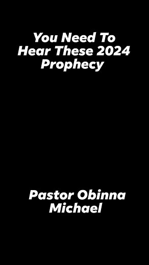 You Need To Hear These 2024 Prophecy! Pastor Obinna Michael | NDEPO TV