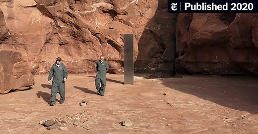 A Weird Monolith Is Found in the Utah Desert
