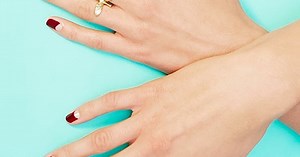 Half Moon Manicure Tutorial - Easy Nail Art