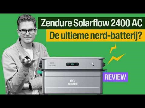 Zendure Solarflow 2400 AC review: plug-in battery with local control!