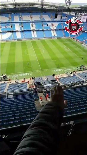 POV: VOCÊ ESTÁ NO PONTO MAIS ALTO DO ETIHAD STADIUM 😱 #shorts