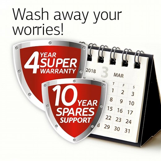 271 reactions · 17 shares | Our Super Warranty of 4 years on your IFB Front Load is backed by 10 years of spares support. Choose peace of mind. https://bit.ly/IFB-FrontLoad #IFBAppliances #FrontLoad #Warranty | IFB Appliances | Facebook