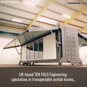 61 reactions · 34 shares | Flatpack homes that unpack themselves. | Residential Land | Facebook