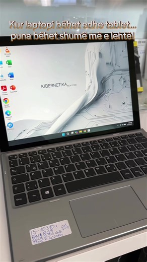 Laptop që bëhet edhe tablet? 👀 Dell Latitude 7210 2-in-1 Touch kombinon fuqi, fleksibilitet dhe dizajn elegant në një pajisje të vetme. Perfekt për punë, studime dhe përdorim të përditshëm. 💻🔥 📍 Rr. Bujar Roka, Gjakovë 📞 383 44 207 350 🌐 www.kibernetika.online #fyp #foryou #foryoupage #viralvideo #Kibernetika