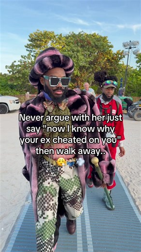 Never argue with her just say