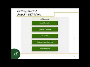 JAT Classification & Compensation Study Orientation Video