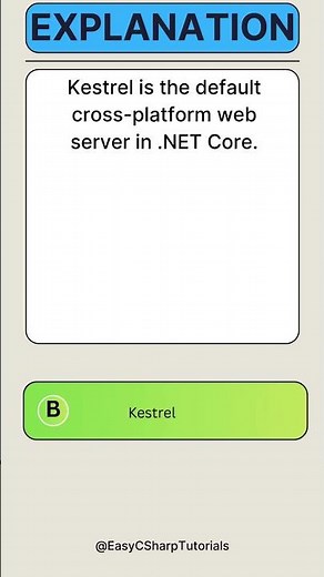 Introduction to .NET Core – Top Interview MCQs | ASP.NET Core Basics | Part 8