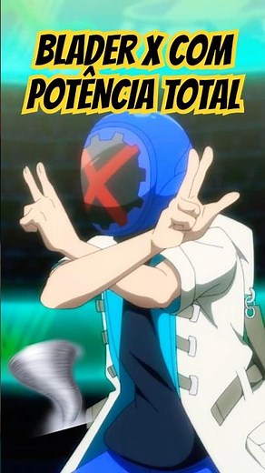 🛡️Blader X com POTÊNCIA TOTAL nesta BATALHA contra Blaze🌀#anime #beybladex #shorts